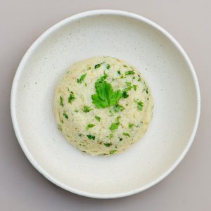 Cauli rice served at THIS IS BALI restaurant in Ubud, a light and healthy low-carb alternative inspired by Indonesian food from one of the best restaurants in Ubud