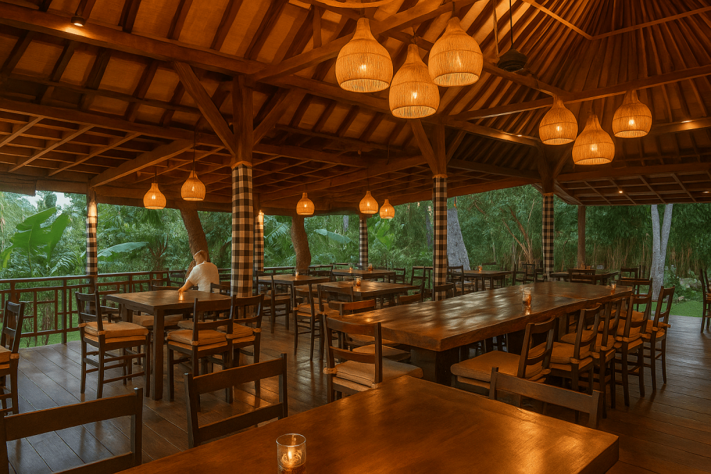 Moksa Restaurant: vegan option in ubud to feel plant based menus in nature ambiences
