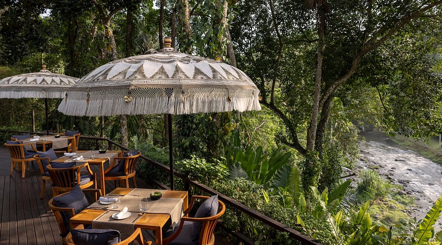 Sawah Terrace Bali - romantic restaurant with rice field views serving modern Indonesian fine dining  | Foodies Travel Guides in Ubud