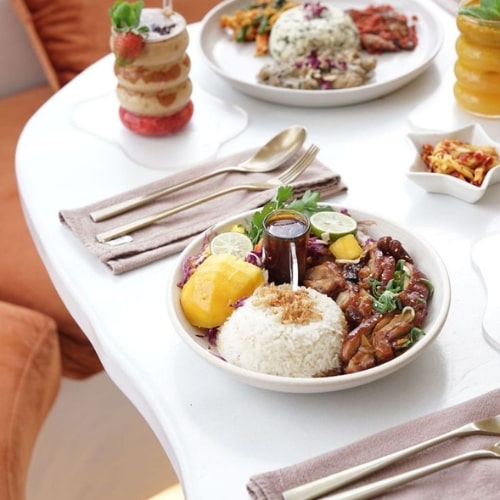 Signature Indonesian dishes at THIS IS BALI, top-rated restaurant in Ubud