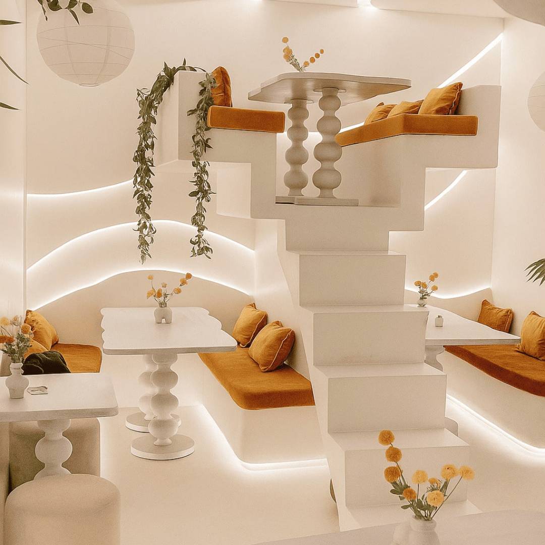 Sk table: Viral Aesthetic Interior at THIS IS BALI Elegant and Instagrammable interior design at THIS IS BALI, viral restaurant in Ubud